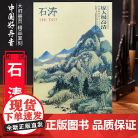中国好丹青大师册页精品复制石涛 名家画作临摹鉴赏收藏画集画册 书画爱好者入门中国画水墨画工笔写意白描青绿山水人物花鸟仕女