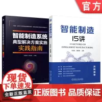 正版套装 智能制造系统典型解决方案实施实践指南+智能制造15讲 套装全2册 智能制造实践指南 智能制造详解入门书籍