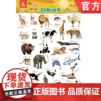 正版 瑞莉兔双面发声大挂图 动物世界 恐龙王国 海润阳光 触摸按键 儿童认知能力教育 幼儿早教 小儿益智