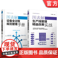 正版套装 图表解生产线管理精益改善实战+图表解设备全过程规范管理手册-全2册套装