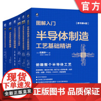 套装 图解入门半导体器件缺陷与失效分析技术精讲+读懂芯片制程设备+制造设备基础构造+制造工艺基础精讲+元器件精讲 全6
