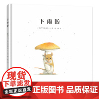 下雨啦 0-3岁儿童图画书精装绘本低龄幼儿语言充满趣味的故事锻炼语言能力发展睡前娃娃下来图书课外书籍去哪儿池塘阳光小精灵