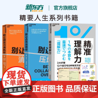 正版 精准理解力+别让微压力消耗你+别让合作压垮你 职场管理类书让所有的表达都有效 应对微压力的解压方法精要协作方法 湛