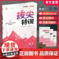 2025春 拔尖特训语文一年级下册 小学教辅 同步训练 同步人教版1下 高阶提优 精准提优 同步提优 学生用书 江苏凤凰