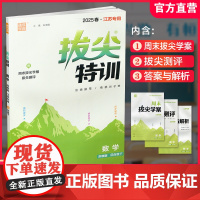 2025春 拔尖特训 数学 苏教版 四年级下册 江苏专用 小学教辅 高阶提优 同步练习 学生练习 通成学典 4下 江苏凤