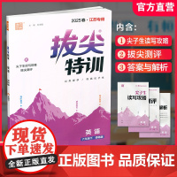 2025春 拔尖特训 英语 译林版 六年级下册 小学教辅同步练习 同步提优 高阶提优 精准提优学生用书6下通成学典 江苏
