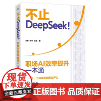 不止DeepSeek 职场AI效率提升一本通 AI时代职场生存法则 AI辅助工具书 会议组织写作公众演讲高效工作书籍