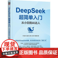 DeepSeek**简单入门 从小白到AI达人 数据分析办公自媒体创作deepseek零基础入门到精通ai书人工智能书