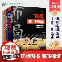 4册 象棋实用布局残局战术杀法大全 零基础学象棋 象棋经典棋局解析 中国象棋棋谱 布局原则运子要诀棋类知识象棋战术杀法谋