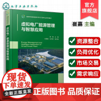 虚拟电厂能源管理与智慧应用 崔嘉 电力系统解决方案 虚拟电厂概念功能发展历程市场价值书籍 高等学校新能源科学与工程教材