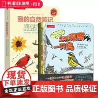 怎样观察一只鸟+我的自然笔记共两册 克莱尔·沃克·莱斯利鸟类观察自然科普读物