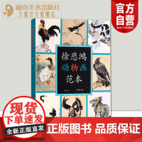 正版 徐悲鸿动物画范本 郭煦 绘画技法 一本全面系统的徐悲鸿动物画范本画册 湖南美术出版社店