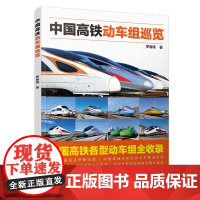 正版 中国高铁动车组巡览 高铁动车传奇科普读物 中小学生课外读物科普百科大全 9787113292676 罗春晓著 CR