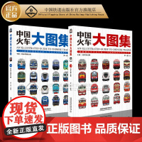 正版 中国火车大图集上下册 火车动车组内燃机车电力机车复兴号和谐号火车头儿童汽车工程车绘本揭秘火车科普童书百科大全