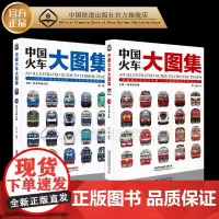 正版 中国火车大图集上下册 火车动车组内燃机车电力机车复兴号和谐号火车头儿童汽车工程车绘本揭秘火车科普童书百科大全