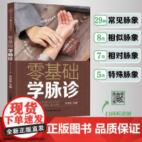 零基础学脉诊 脉诊脉象 中医入门 图解歌诀 中医养生书籍养生书籍大全中医方剂 辨证论治 常见病药膳食谱黄帝内经