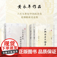 套装2种 黄永年作品 六至九世纪中国政治史 北朝隋唐史论集