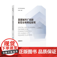 宜居城市广场群时空分布特征研究 设计学研究成果专著
