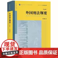 D正版 外国刑法纲要(第三版) 张明楷 著 法律出版社 刑法学 外国刑法 日本刑法 德国刑法 本科规划法学
