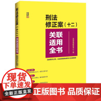 2024新书 刑法修正案(十二)关联适用全书 含妨害对公司 企业的管理秩序罪 贪污贿赂罪 法规应用研究中心 编 中国法制