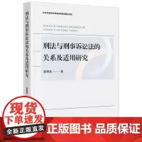 2024新书 刑法与刑事诉讼法的关系及适用研究 陈妍茹 著 法律出版社