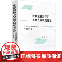 2024新书 比较法视野下的多数人侵权责任论 以日本环境损害救济为考察对象 赵晶 著 中国法治出版社 978752164