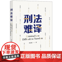 2025新书 刑法难译 刘宗路 著 法律出版社