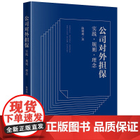 正版 公司对外担保 实践 规则 理念 陈树森 著 法律出版社