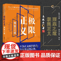 正版 极限正义 刑案之道 高艳东 著 北京大学出版社 九堂“刑案公开课”,一部“正义沉思录”