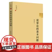 C正版 犯罪论的基本问题 张明楷教授代表作 中国刑法学研究现状及发展之镜照,法学家代表作系列 法律出版社