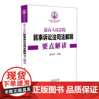 正版 最高人民法院民事诉讼司法解释要点解读(张卫平) 中国法制出版社 民事司法解释指南