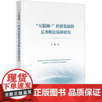 2024新书 “互联网+”经济发展的反垄断法保障研究 王炳 著 法律出版社