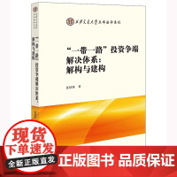 2024新书 “一带一路”投资争端解决体系 解构与建构 夏伯琛 著 法律出版社
