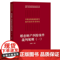 婚恋财产纠纷案件裁判规则(一) 代秋影 主编 法律出版社