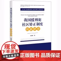 我国缓刑犯社区矫正制度创新研究 张雍锭 著 法律出版社