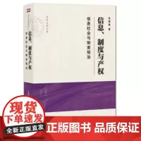 正版 信息 制度与产权 信息社会与制度规治 吴伟光 法律出版社