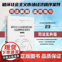 正版 破坏社会主义市场经济秩序案件司法解释适用指引 司法实务版 人民法院出版社 9787510942952