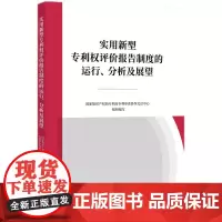2024新书 实用新型专利权评价报告制度的运行 分析及展望 知识产权出版社 9787513086004