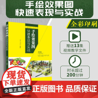 正版新书 手绘效果图快速表现与实战 杨艳 何欢 清华大学出版社 手绘效果图