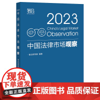 中国法律市场观察(2023) 智合研究院 编著 法律出版社