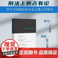 正版 刑法上的占有论 黑静洁 著 北京大学出版社 精装 9787301338094