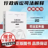 正版 行政诉讼司法解释适用指引 人民法院出版社 9787510943140