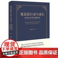 2025新书 规范的行动与成长 刑法社会学问题研究 张心向 著 法律出版社 cy