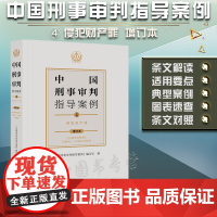 正版 中国刑事审判指导案例4 侵犯财产罪(增订本) 法律出版社