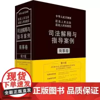 2021年版最高人民法院最高人民检察院司法解释与指导案例 商事卷 第六版第6版 中国法制出版社 指导案例规范裁判