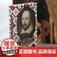 莎士比亚扑克牌中央编译文创炫酷银色刷边游戏娱乐休闲玩具纸牌坑耐用斗地主棋牌打牌掼蛋