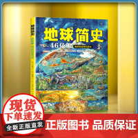 []地球简史46亿年地球的起源和演化精装版 3-6-9-12岁少年儿童科普启蒙百科全书 自然地理恐龙海洋地球生物