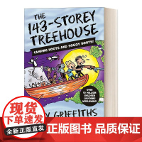 英文原版 The 143-Storey Treehouse 小屁孩树屋历险记143层书屋 桥梁章节书 8-11岁