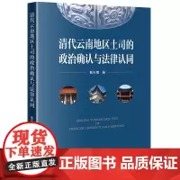 正版 清代云南地区土司的政治确认与法律认同 葛天博 著 法律出版社