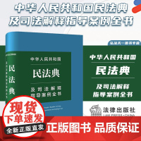 正版 中华人民共和国民法典及司法解释指导案例全书 法律出版社